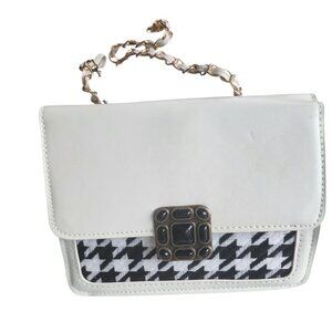 Black and white purse